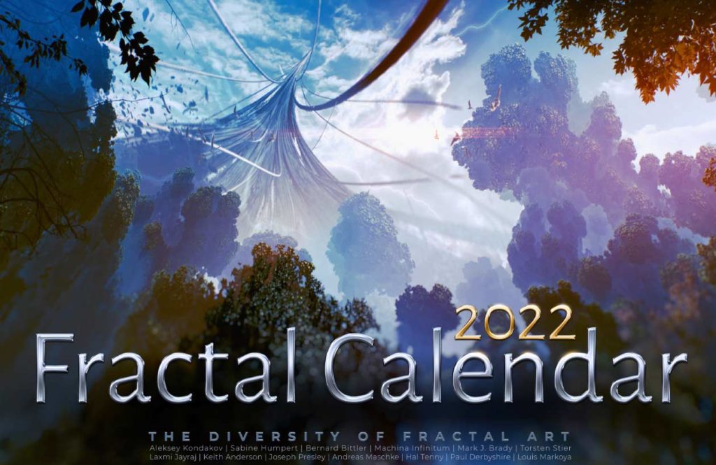 Fraktal-Kalender 2022, Fractal Calendar 2022